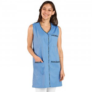 PAPAYE/WAX - Blouse professionnelle de travail sans manches femme menage auxiliaire de vie entretien aide a domicile