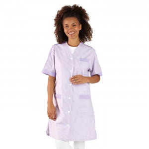 PARME - Blouse professionnelle de travail à manches courtes femme - PROMO foyer menage école entretien