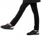 NOIR/ARGENT - Tennis de travail professionnelle blanche noire femme auxiliaire de vie infirmier aide a domicile médical