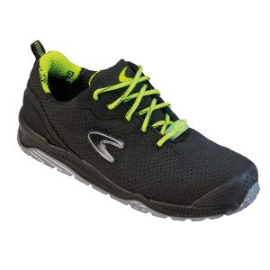 NOIR - Chaussure de sécurité S3S professionnelle de travail noire EN ISO 20345 S3S mixte manutention chantier transport artisan