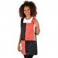 PAPAYE/NOIR - Chasuble tablier blouse professionnel femme entretien auxiliaire de vie menage aide a domicile