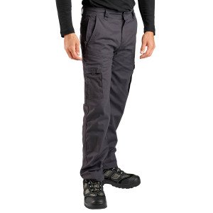 GRIS - Pantalon de travail professionnel homme logistique artisan transport chantier