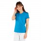 ATOLL - Tee-shirt professionnelle de travail à manches courtes femme auxiliaire de vie infirmier aide a domicile médical