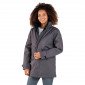 GRIS - Parka professionnel de travail mixte logistique chantier transport artisan