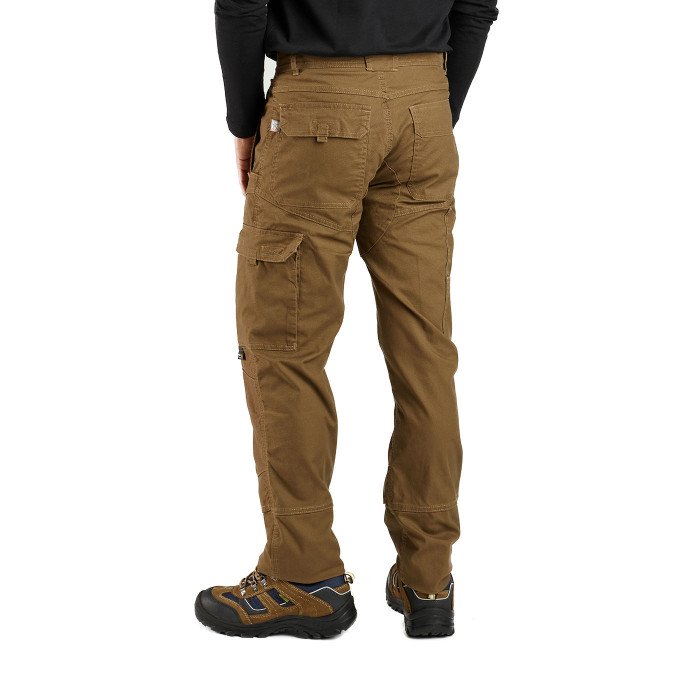 Homme jcb cheadle pro cargo travail heavy duty pantalons pantalon genou patin poches taille