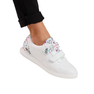 BLANC/MATISSE - Tennis de travail professionnelle blanche femme auxiliaire de vie infirmier aide a domicile médical