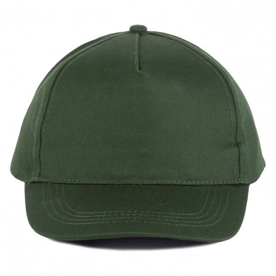 KAKI - Casquette de travail professionnelle 100% coton logistique artisan manutention chantier