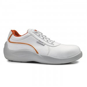 BLANC - Chaussure de cuisine de sécurité S2 professionnelle de travail blanche ISO EN 20345 S2 mixte serveur hôtel restaurant cu