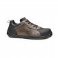 MARRON - Chaussure de sécurité S3 professionnelle de travail en cuir ISO EN 20345 S3 homme artisan menage chantier entretien