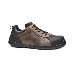 MARRON - Chaussure de sécurité S3 professionnelle de travail en cuir ISO EN 20345 S3 homme chantier menage artisan entretien