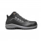 NOIR - Chaussure de sécurité S3 professionnelle de travail noire en cuir ISO EN 20345 S3 mixte chantier entretien artisan menage
