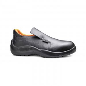 BLANC - Chaussure de cuisine de sécurité S2 professionnelle de travail blanche noire EN ISO 20345 S2 mixte restauration menage 