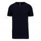 MARINE - Tee-shirt professionnel de travail à manches courtes 97% coton / 3% élasthanne, pour coloris GRIS 87% coton / 9% viscos