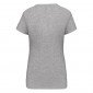 GRIS CHINE - Tee-shirt professionnel de travail à manches courtes 97% coton / 3% élasthanne, pour le coloris GRIS : 87% coton / 