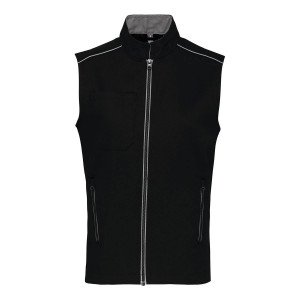 MARINE/BLEU - Gilet de travail professionnel sans manches homme menage chantier entretien artisan
