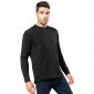 NOIR - Sweat professionnel de travail homme coiffeur auxiliaire de vie esthéticienne aide a domicile