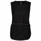 NOIR - Chasuble tablier blouse professionnel femme entretien auxiliaire de vie menage aide a domicile