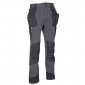 ARDOISE/NOIR - Pantalon de travail professionnel homme transport artisan manutention chantier