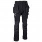 NOIR - Pantalon de travail professionnel homme transport artisan manutention chantier