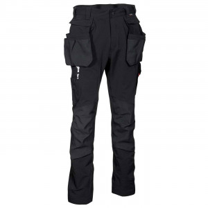 ARDOISE/NOIR - Pantalon de travail professionnel homme manutention chantier transport artisan