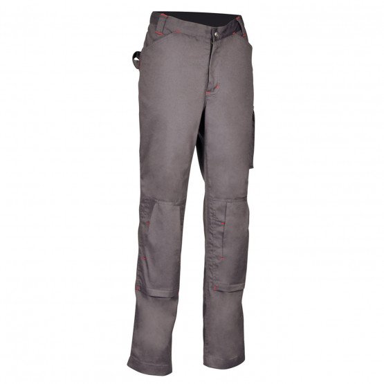 GRIS - Pantalon de travail professionnel femme chantier menage artisan entretien