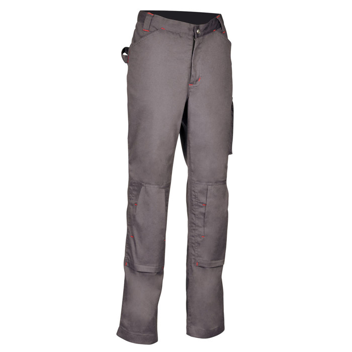 Pantalon De Travail Professionnel ART.MAS 4Dynamic – Gris Foncé/Noir, Taille 58, 260 G/m², Élastique 4 Sens, Poches Renforcées