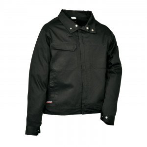 GRIS - Veste de travail professionnelle à manches longues homme logistique chantier manutention artisan