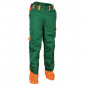 VERT/ORANGE - Pantalon de travail professionnel homme