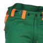 VERT/ORANGE - Pantalon de travail professionnel homme