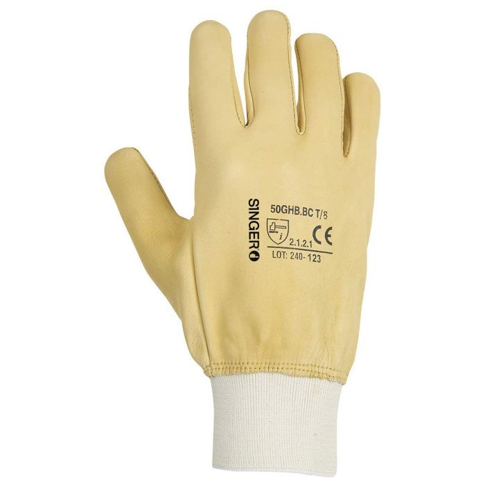 Gants de protection cuir confort pour manutention 