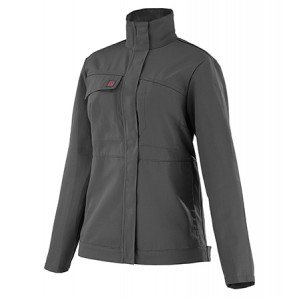 GRIS - Veste de travail professionnelle à manches longues femme transport artisan manutention chantier