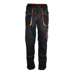 NOIR - Pantalon de travail professionnel homme transport artisan manutention chantier