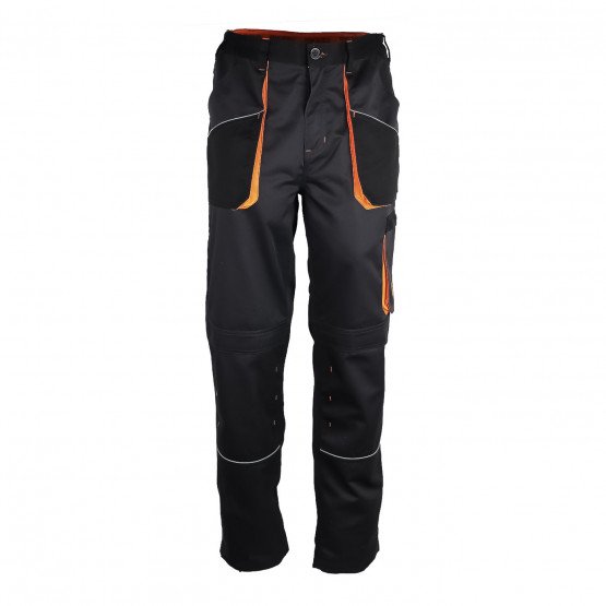 NOIR - Pantalon de travail professionnel homme logistique artisan manutention chantier