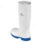 BLANC - Botte blanche de sécurité S4 professionnelle de travail blanche en PVC ISO EN 20345 S4 mixte hôtel serveur restaurant cu