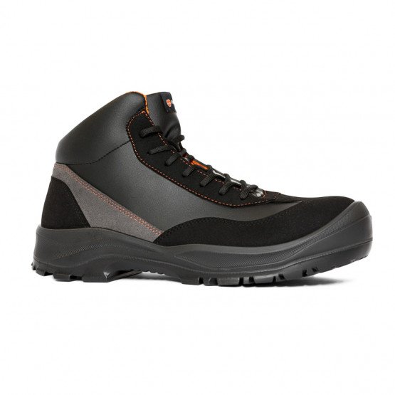 NOIR - Chaussure de sécurité S3S professionnelle de travail noire EN ISO 20345 S3S mixte chantier artisan