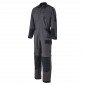 ARDOISE/NOIR - Combinaison professionnelle de travail homme logistique chantier manutention artisan