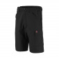 NOIR - Short de travail professionnel homme logistique chantier manutention artisan