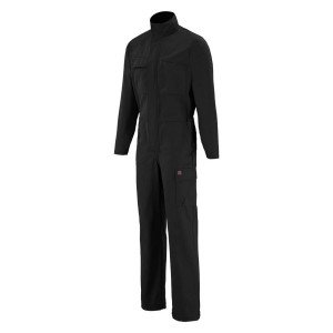 NOIR - Combinaison professionnelle de travail mixte - PROMO logistique artisan transport chantier