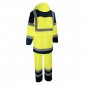 JAUNE - Ensemble de pluie professionnel de travail homme transport chantier logistique artisan