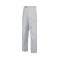 BLANC - Pantalon de travail professionnel homme artisan transport chantier logistique