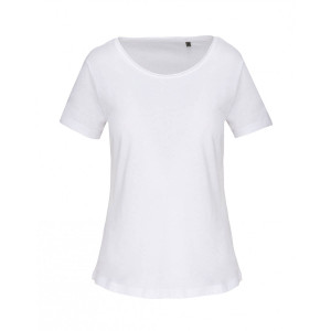 NOIR - Tee-shirt professionnel de travail à manches courtes 100% coton femme médical aide a domicile infirmier auxiliaire de vie