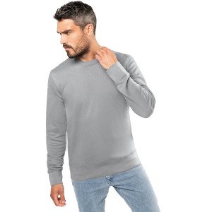 GRIS - Sweat professionnel de travail BIO mixte menage aide a domicile entretien auxiliaire de vie