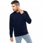 MARINE - Sweat professionnel de travail BIO mixte auxiliaire de vie entretien aide a domicile menage