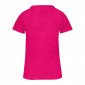 FUCHSIA - Tee-shirt professionnel de travail à manches courtes 100% coton biologique, et 90% coton / 10% viscose pour les colori