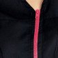 NOIR/FUCHSIA - Tunique professionnelle de travail à manches courtes femme auxiliaire de vie médical aide a domicile infirmier