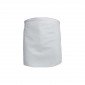BLANC - Tablier de cuisine professionnel blanc noir 100% coton mixte serveur cuisine restaurant hôtel
