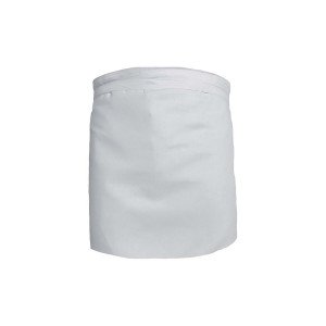 BLANC - Tablier de cuisine professionnel blanc noir 100% coton mixte restauration cuisine hôtel serveur