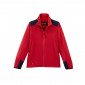 ROUGE - Veste polaire professionnelle de travail femme menage aide a domicile entretien auxiliaire de vie