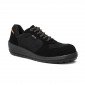 NOIR - Chaussure de sécurité S1PS professionnelle de travail noire EN ISO 20345 S1PS femme logistique artisan manutention chant