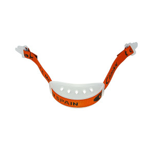 ORANGE - Jugulaire professionnelle de travail mixte logistique chantier manutention artisan